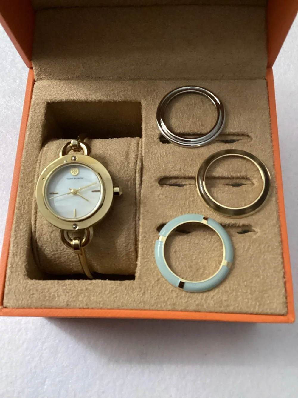 Tory Burch The Miller Bangle Watch Set, 27mm